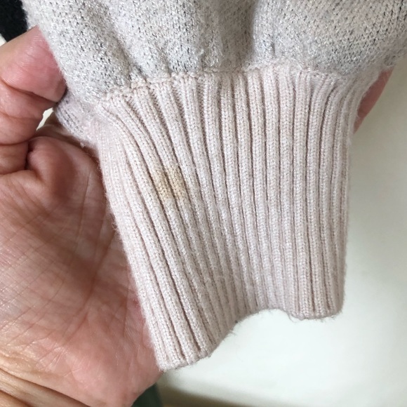 Premise Cream & Black Polka Dot Sweater Women's Size Small - Picture 5 of 5